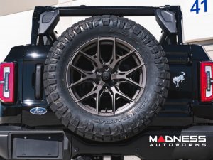 Ford Bronco Custom Wheels - HF6-4 by Vossen - Matte Gunmetal